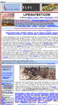 Mobile Screenshot of lifeisatest.com